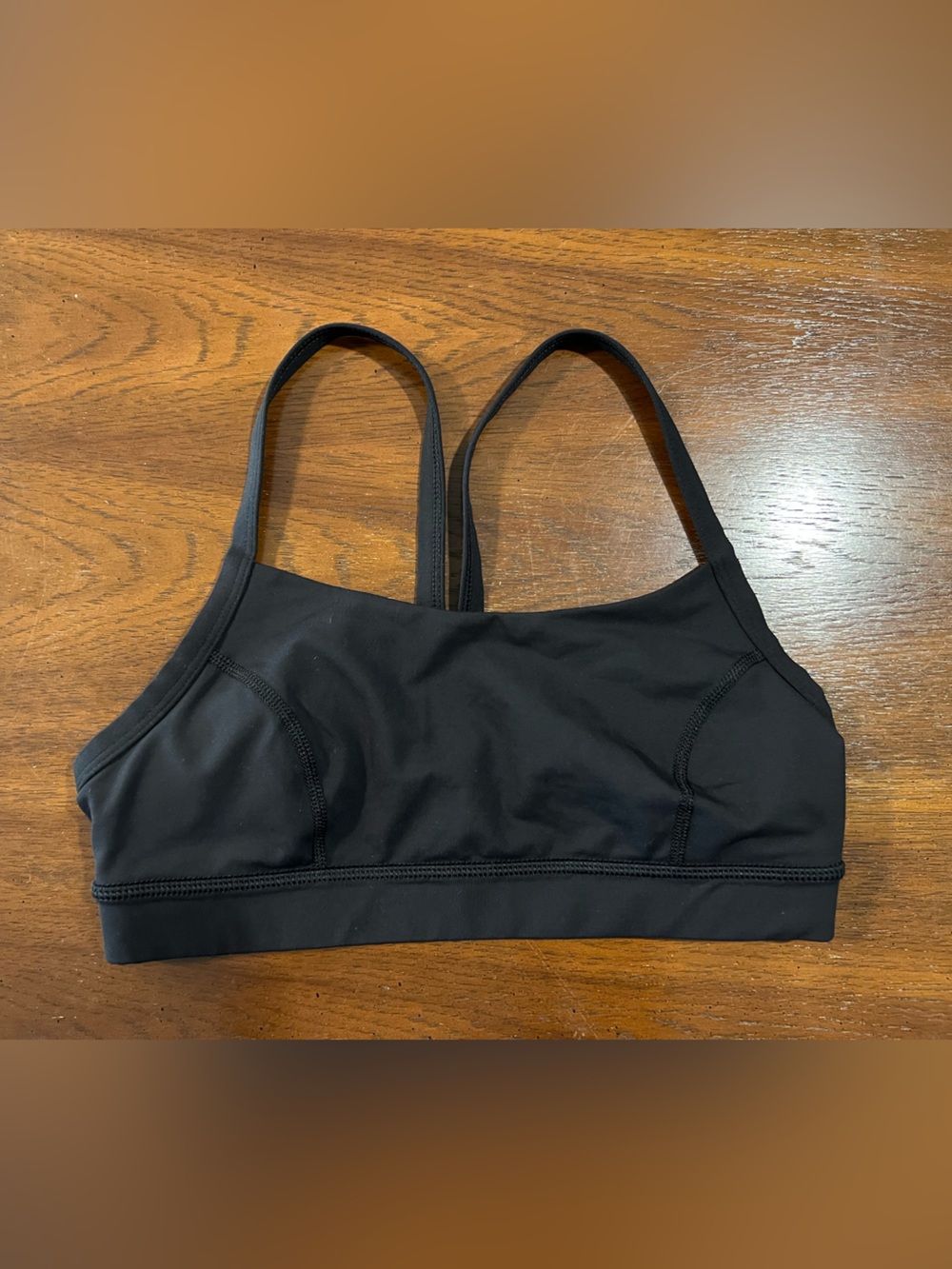 lululemon athletica Black Strappy Sports Bra